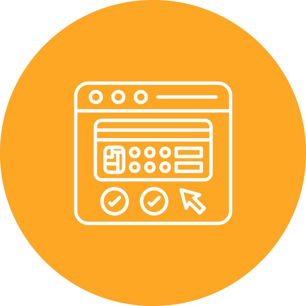 Imagen vectorial del icono de pago Puede utilizarse para Fintech
