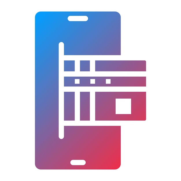 Imagen vectorial del icono de pago de la tarjeta Se puede utilizar para el transporte personal