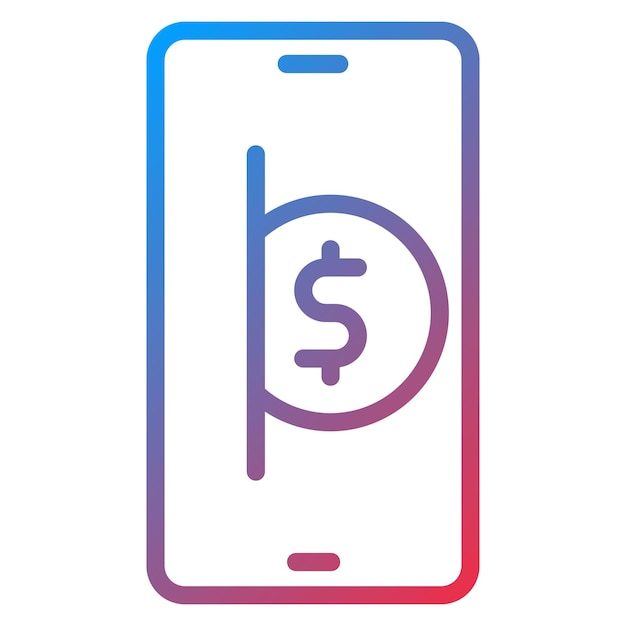 Imagen vectorial del icono de pagos en línea Se puede utilizar para el transporte personal