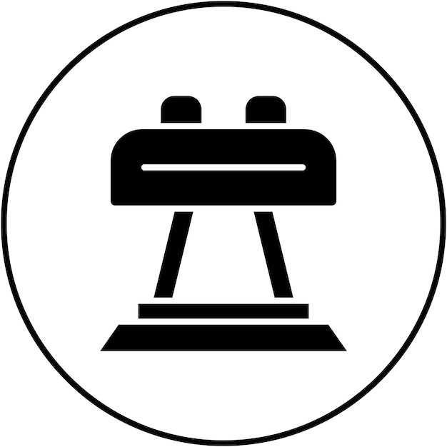Imagen vectorial del icono de la palanca Se puede usar para atletismo