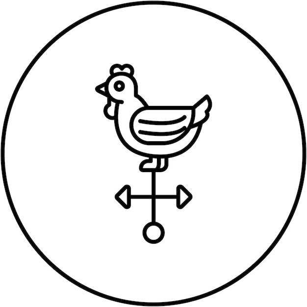 Imagen vectorial del icono de la paleta del tiempo Se puede utilizar para la agricultura y la jardinería