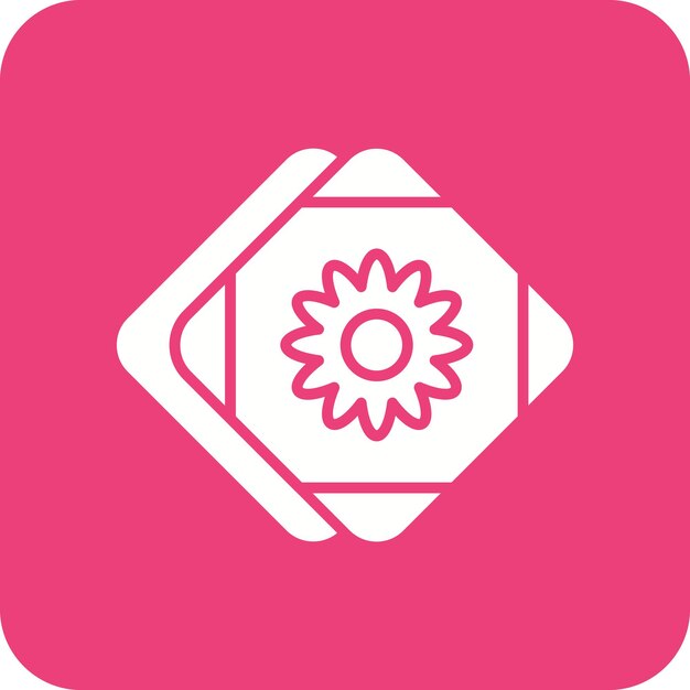 Imagen vectorial del icono del pañuelo Se puede usar para Moda