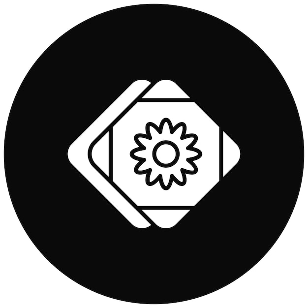 Imagen vectorial del icono del pañuelo Se puede usar para Moda