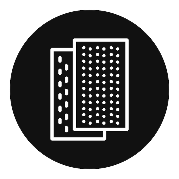 La imagen vectorial del icono de papel de arena se puede utilizar para Shoemaker