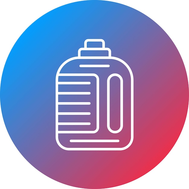 Imagen vectorial del icono de los paquetes de lavado Se puede utilizar para el lavado de automóviles