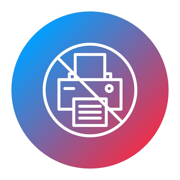Imagen vectorial de icono de parada Se puede usar para impresión 3D