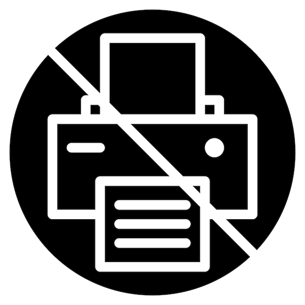 Imagen vectorial de icono de parada Se puede usar para impresión 3D