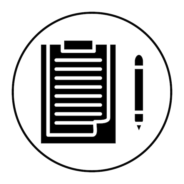 Imagen vectorial del icono de la parcela Se puede utilizar para la literatura