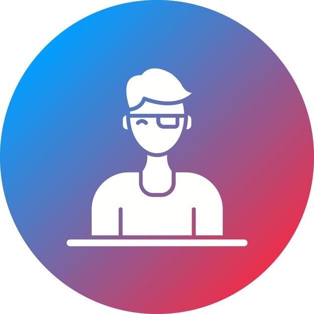 Imagen vectorial del icono del parche ocular Se puede utilizar para el optometrista