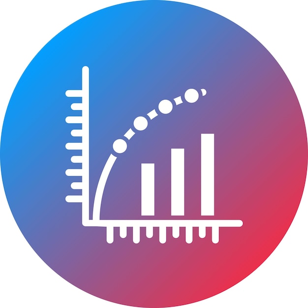 Vector la imagen vectorial del icono de pareto se puede utilizar para la infografía