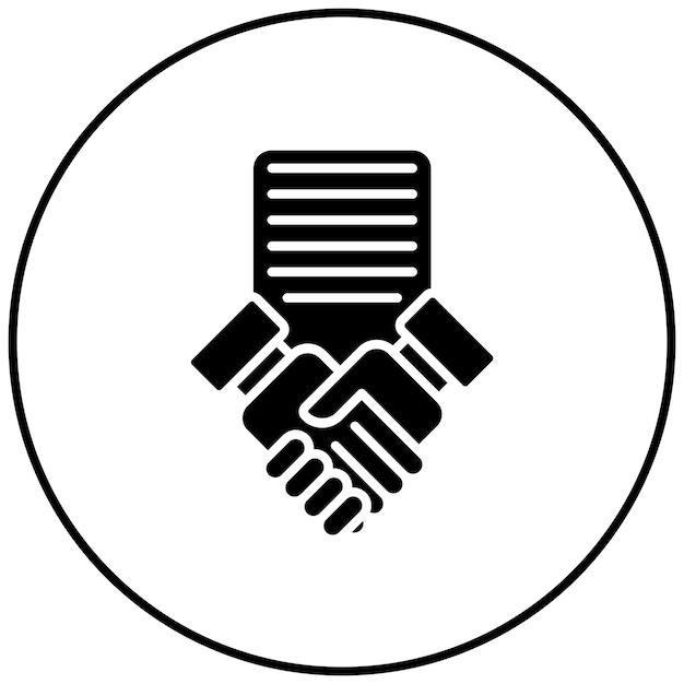 Imagen vectorial del icono de participación del empleado Se puede utilizar para Recursos Humanos