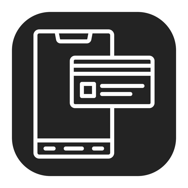 Imagen vectorial del icono de la pasarela de pago Se puede utilizar para el pago seguro