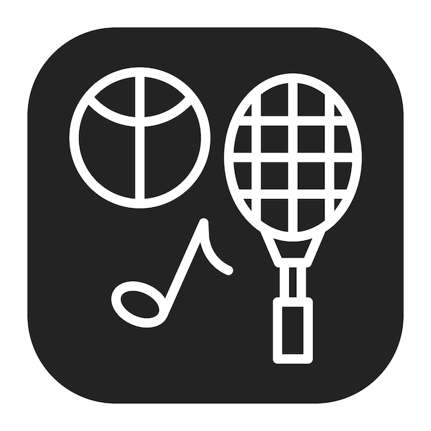 Imagen vectorial del icono de pasatiempos Se puede utilizar para el currículum vitae