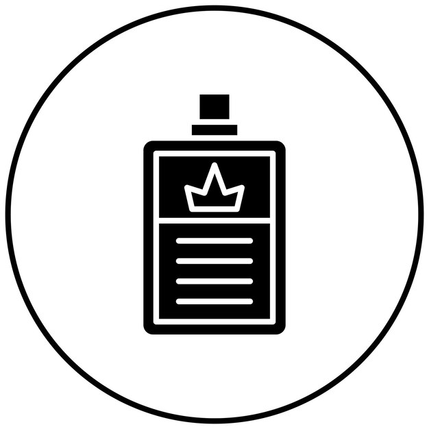 Imagen vectorial del icono del pase VIP Se puede usar para el Año Nuevo