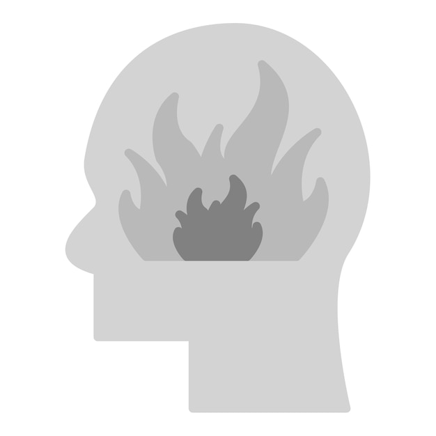 Imagen vectorial del icono de la pasión Se puede usar para el arranque