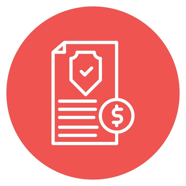 Imagen vectorial del icono de pasivo Se puede utilizar para crédito y préstamo