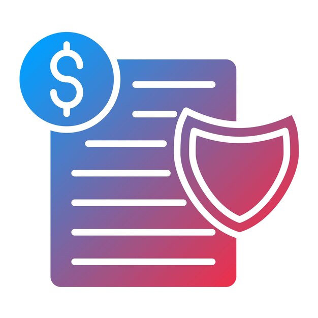 Imagen vectorial del icono del pasivo Se puede utilizar para Finanzas