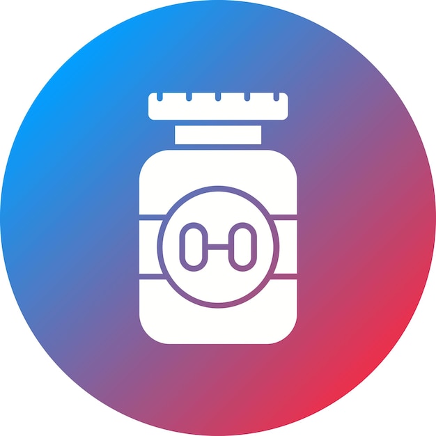 Imagen vectorial del icono de las pastillas de dieta Se puede usar para hacer dieta