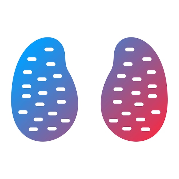 La imagen vectorial del icono de las patatas se puede utilizar para Village