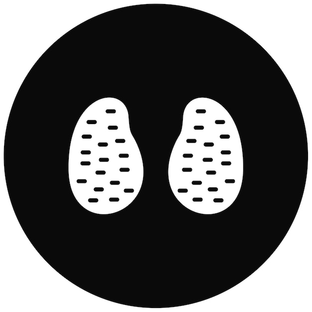 La imagen vectorial del icono de las patatas se puede utilizar para Village