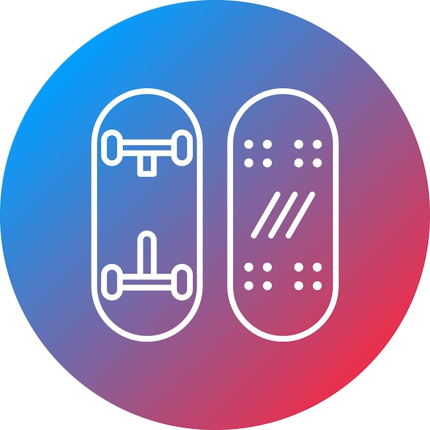 La imagen vectorial del icono del patineta se puede utilizar para el transporte
