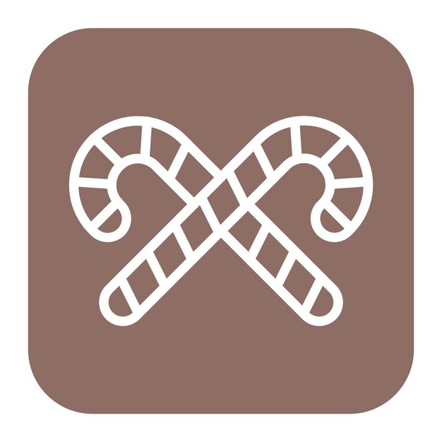 Imagen vectorial de icono de patrón de caramelo se puede usar para imprimir