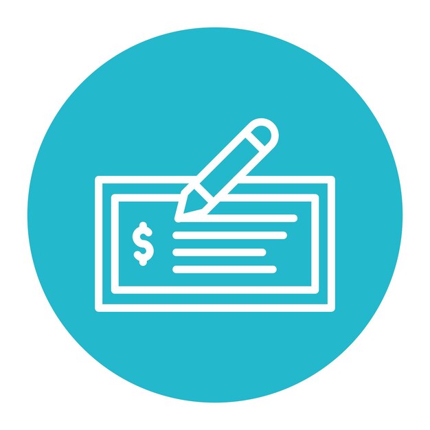 Imagen vectorial del icono del pedido de dinero Se puede utilizar para el servicio postal