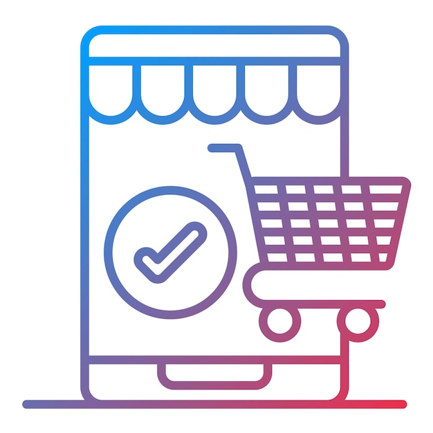 Imagen vectorial de icono de pedido simple Se puede utilizar para el comercio electrónico médico