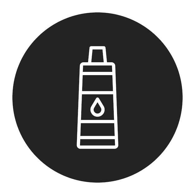 Imagen vectorial del icono de pegamento Se puede utilizar para la artesanía