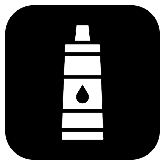 Imagen vectorial del icono de pegamento Se puede utilizar para la artesanía