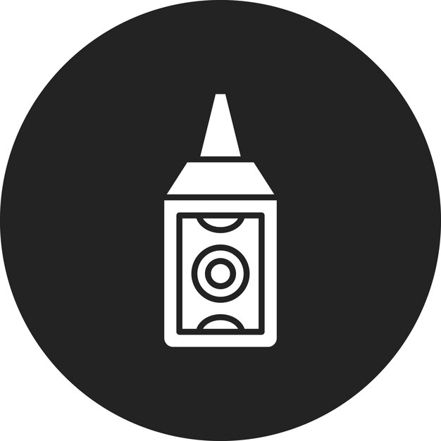 Imagen vectorial del icono de pegamento Se puede utilizar para mejoras en el hogar