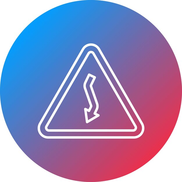 Imagen vectorial del icono de peligro Puede utilizarse para herramientas eléctricas