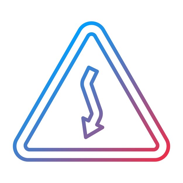 Imagen vectorial del icono de peligro Puede utilizarse para herramientas eléctricas