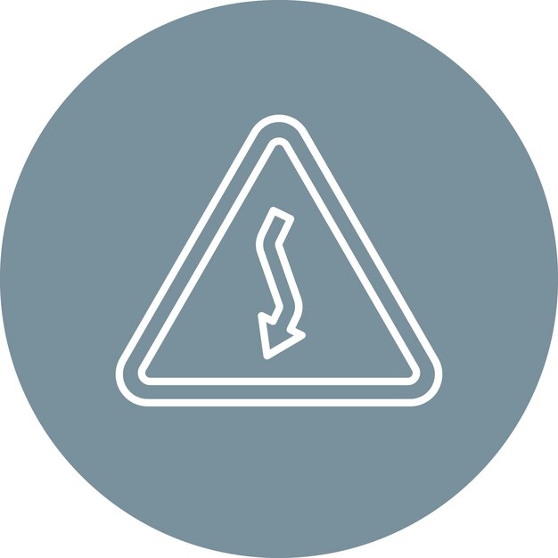 Imagen vectorial del icono de peligro Puede utilizarse para herramientas eléctricas
