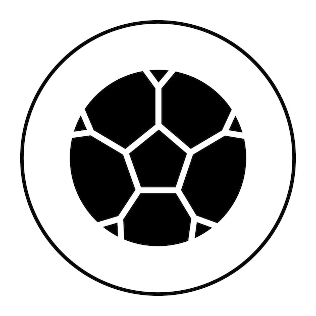 Imagen vectorial del icono de la pelota Se puede usar para el boliche