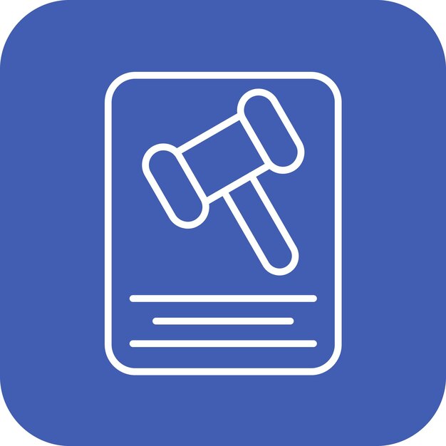 Imagen vectorial del icono de penalización Se puede utilizar para el marketing en Internet