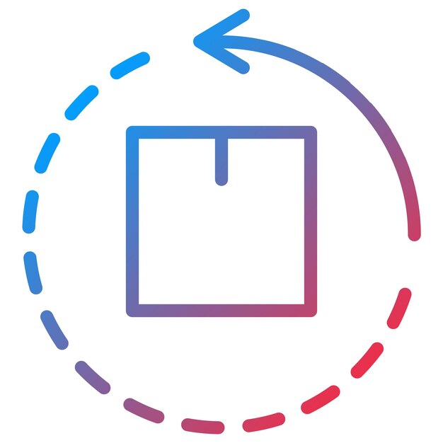 Imagen vectorial de icono pendiente Puede utilizarse para la tienda en línea