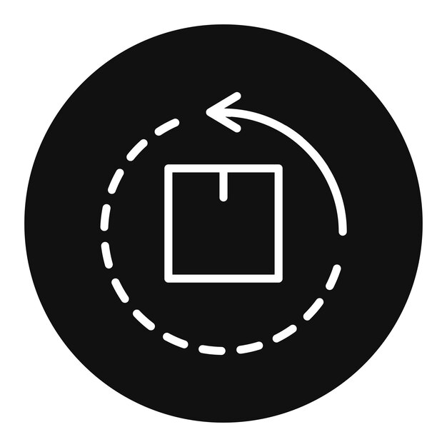 Imagen vectorial de icono pendiente Puede utilizarse para la tienda en línea