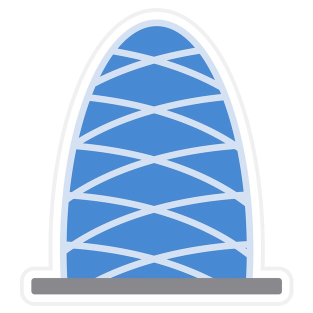 Imagen vectorial de icono de pepino Se puede usar para puntos de referencia