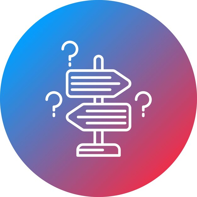 Imagen vectorial de icono perdida Se puede usar para la supervivencia