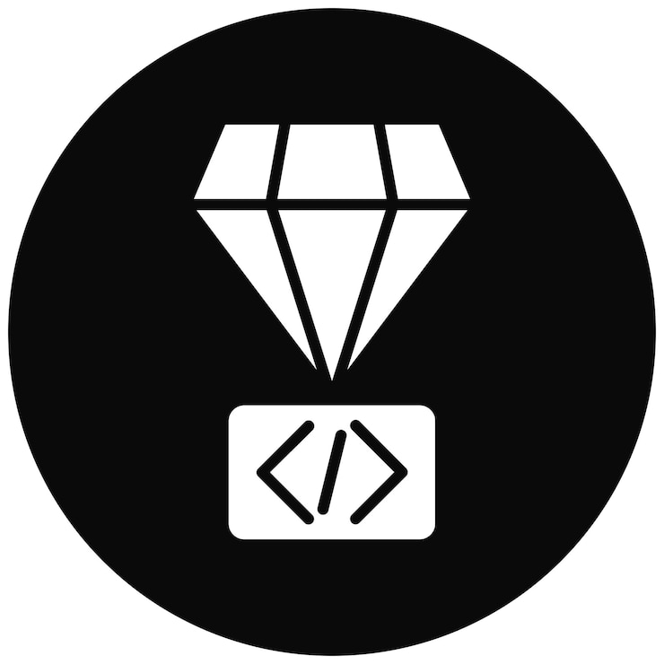Vector imagen vectorial del icono de perfección del código se puede utilizar para el diseño