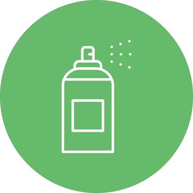 Imagen vectorial del icono del perfume Se puede usar para Mall