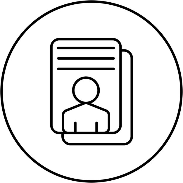 Imagen vectorial del icono de la Persona del comprador Se puede utilizar para la Agencia de Medios Sociales