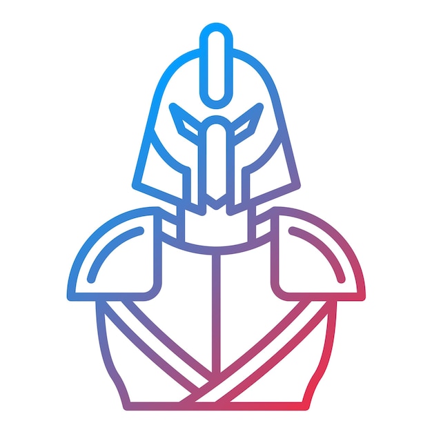Imagen vectorial del icono del personaje del juego Se puede usar para juegos en línea