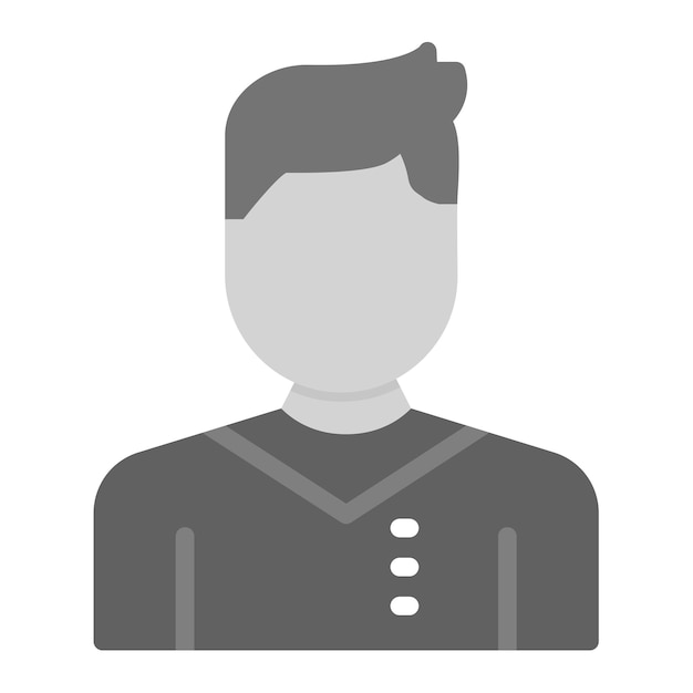 Imagen vectorial de icono de personaje Se puede utilizar para el diseño de juegos