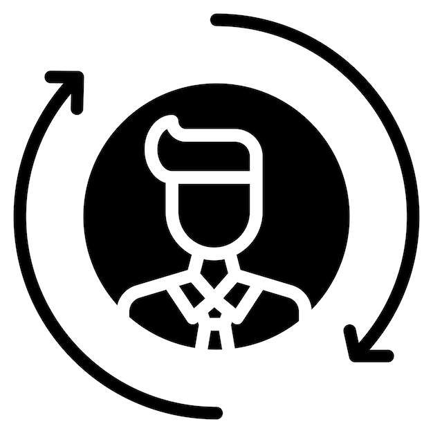 Imagen vectorial de icono de personalización Se puede utilizar para la incorporación empresarial