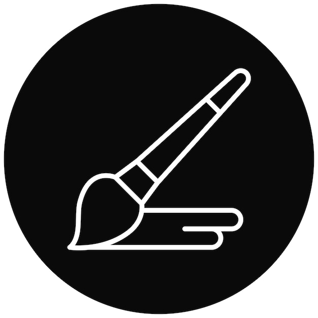 Imagen vectorial de icono de pintura Se puede utilizar para el diseño