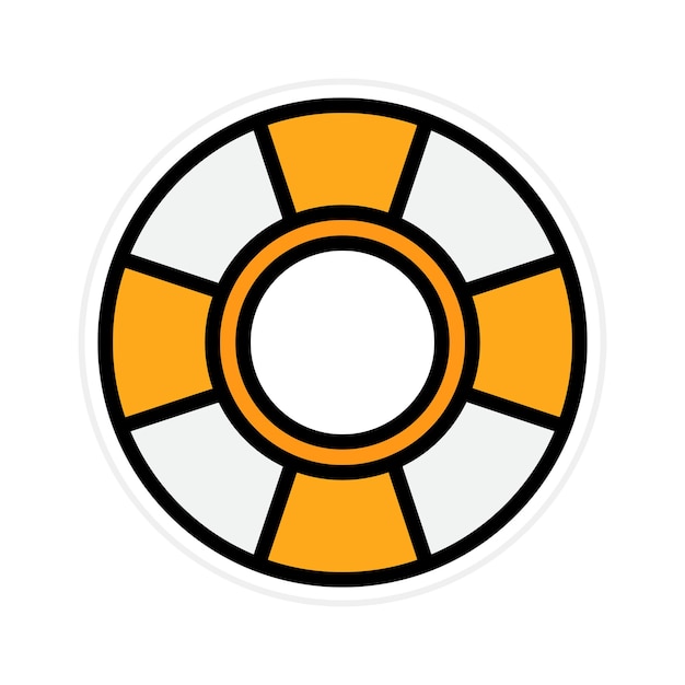 Imagen vectorial del icono de la piscina puede usarse para Beach Resort
