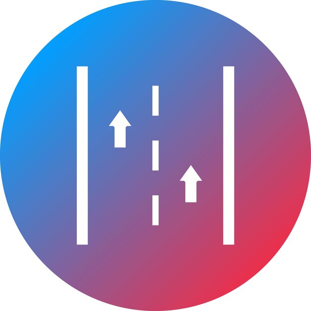 Imagen vectorial del icono de la pista de aterrizaje Puede utilizarse para la aviación