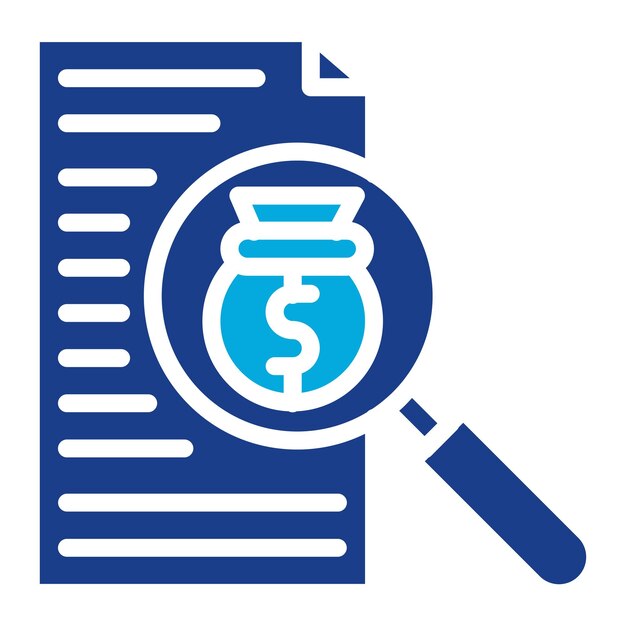 Imagen vectorial del icono de la pista de malversación Se puede usar para la corrupción